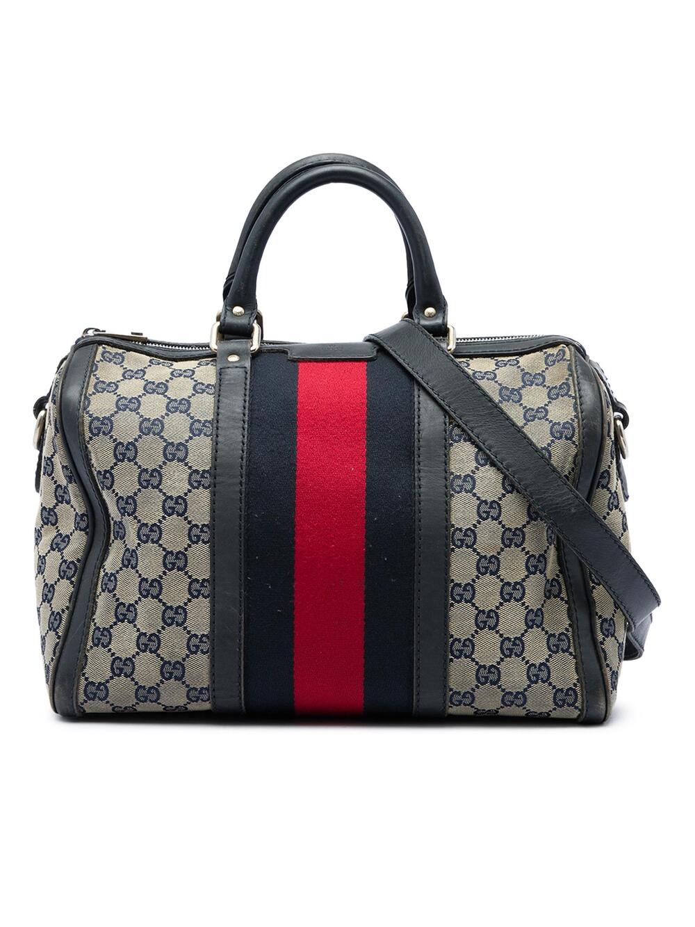 Gucci Medium Gg Canvas Web Joy Boston #362393G68B